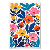 Matisse inspireerde Abstracte hedendaagse bloemen