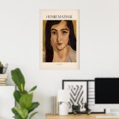 Matisse Kunstprint - Lorette917 Portretposter Poster (Thuiskantoor)
