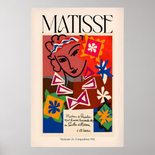 Matisse Kunstprint Madame de Pompadour951 Abstract Poster
