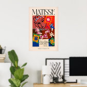 Matisse Kunstprint Madame de Pompadour951 Abstract Poster (Thuiskantoor)