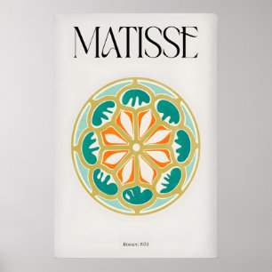 Matisse Kunstprint Rosace954 Roosvenster Geometris Poster