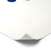 Matisse Kunstprints - Abstract Bloemendek Blauw Ge Poster (Hoek)