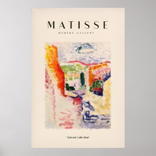 Matisse-kunstprints - Abstract Fauvistisch Poster (Voorkant)