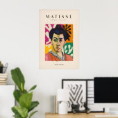 Matisse Kunstprints - Abstract Portret Poster (Thuiskantoor)