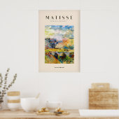 Matisse Kunstprints - Abstract Schilderachtig Land Poster (Keuken)