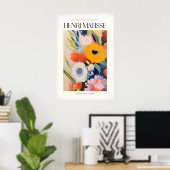 Matisse Kunstprints - Abstracte Bloemen Poster (Thuiskantoor)