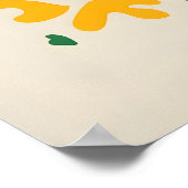 Matisse Kunstprints - Abstracte Bloemengridposter Poster (Hoek)