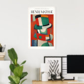 Matisse Kunstprints - Abstracte Figuur met Hoed Poster (Thuiskantoor)