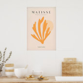 Matisse Kunstprints - Abstracte Kunst met Oranje Z Poster (Keuken)