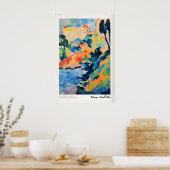 Matisse Kunstprints - Abstracte Kustlandschap Poster (Keuken)