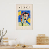 Matisse Kunstprints - Abstracte Man Portret Poster (Keuken)