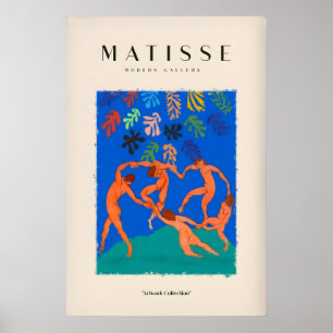 Matisse Kunstprints - De Dans Figuren Abstract Poster