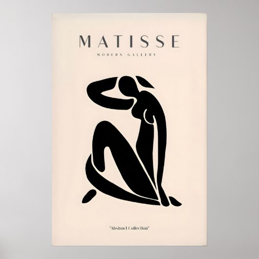 Matisse Kunstprints - Figuratieve Dame Poster Kuns (Voorkant)