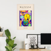 Matisse Kunstprints - Gele Kat met Vissenkom Poster (Thuiskantoor)