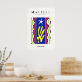Matisse Kunstprints - Jazz Abstracte Ster Handgolv Poster (Keuken)