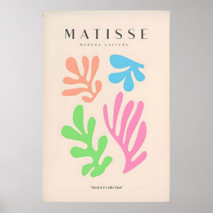 Matisse Kunstprints - Kleurrijke Abstracte Uitknip Poster