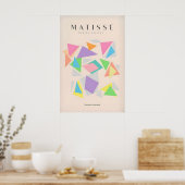 Matisse Kunstprints - Kleurrijke Geometrische Drie Poster (Keuken)