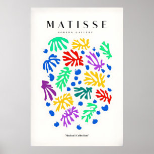 Matisse Kunstprints - Kleurrijke Verstrooide Abstr Poster