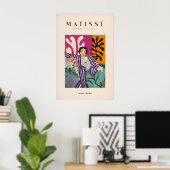 Matisse Kunstprints - Liggende Vrouw Gestreepte Ro Poster (Thuiskantoor)