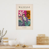 Matisse Kunstprints - Liggende Vrouw Gestreepte Ro Poster (Keuken)