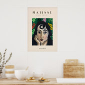 Matisse Kunstprints - Poster van Bedachtzame Vrouw (Keuken)