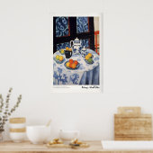 Matisse Kunstprints - Stilleven Blauwe Tafelkleed Poster (Keuken)