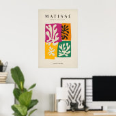 Matisse Kunstprints - Vier blokken abstracte blade Poster (Thuiskantoor)