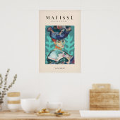 Matisse Kunstprints - Vrouw Groot Hoed Portret Tea Poster (Keuken)