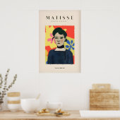 Matisse Kunstprints - Vrouw Portret Abstract Poster (Keuken)