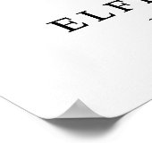 Matisse Leaf Abstract Organic Art Print Navy (Hoek)