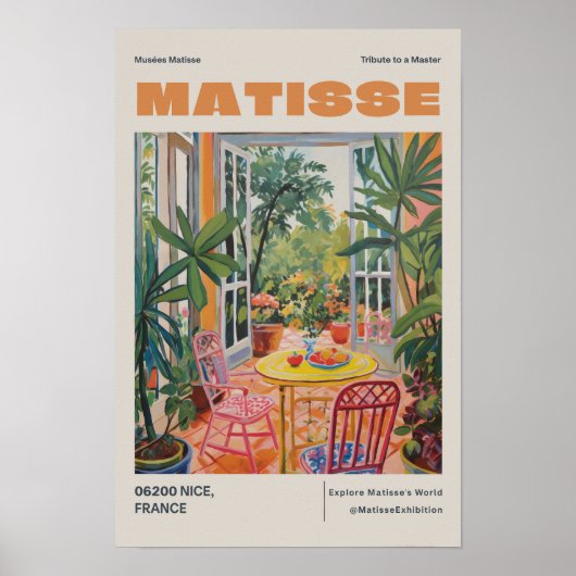 Matisse Moderne Kunst Print (Voorkant)