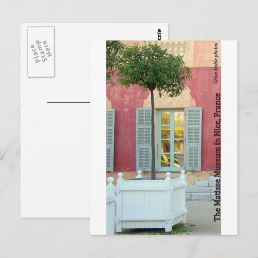 Matisse Museum in Nice, Frankrijk Briefkaart (Voorkant / Achterkant)