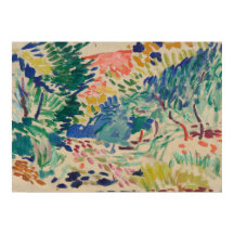 Matisse ontracte landschapswandkunst