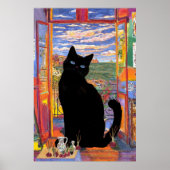 Matisse Open Venster Cat Poster (Voorkant)