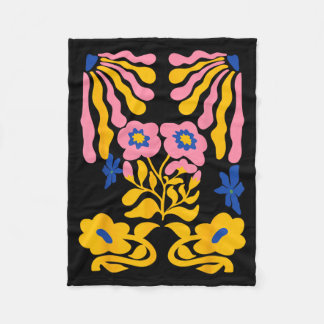 Matisse Painting Flower Aesthetic Art Earthy Fleece Deken