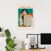 Matisse Poster - Laurette met een witte blouse917 (Thuiskantoor)