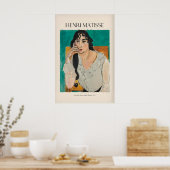 Matisse Poster - Laurette met een witte blouse917 (Keuken)
