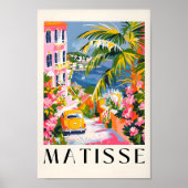 Matisse Print, Coastal Town Poster, Roze strand De Poster (Voorkant)