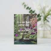 Matisse quote in het frans briefkaart (Staand voorkant)