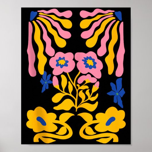 Matisse Schilderij Bloem Esthetische Kunst Aards Poster (Voorkant)