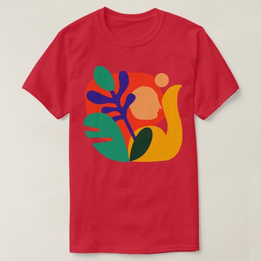 Matisse stijl 25 t-shirt (Design voorkant)