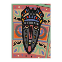 Matisse stijl maskers