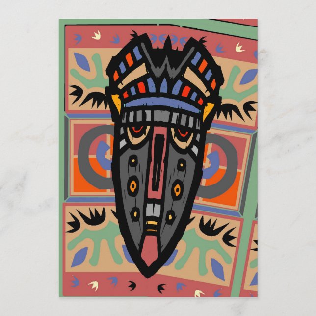 Matisse stijl maskers (Voorkant)