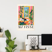 Matisse stijl orka in badkuip print tropisch (Thuiskantoor)