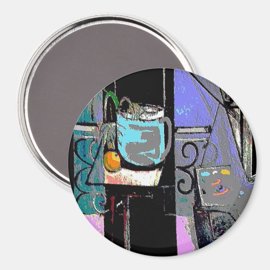 Matisse stijlkoffie-Mok Magneet (Voorkant / Achterkant)