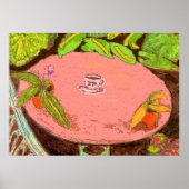 Matisse Style Coffee Cup Poster (Voorkant)