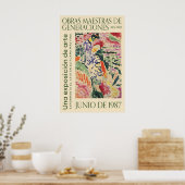 Matisse Style Exhibition Poster Retro Wall Art (Keuken)