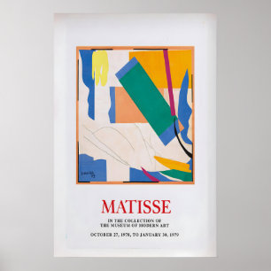 Matisse Tentoonstelling Poster Vintage Kunstprint