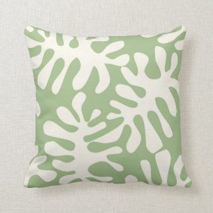 Matisse verlaat Sage Green & Cream Kussen