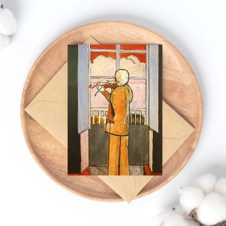 Matisse, Violinist bij het Briefkaart voor de fijn